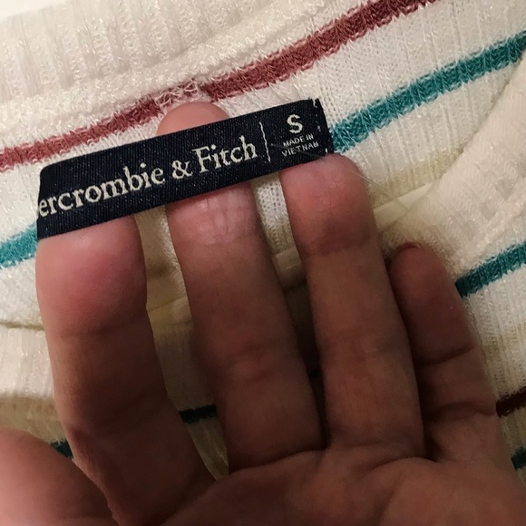 🆕🔥HTF-ABERCROMBIE&FITCH SUPER STYLISH&SOO SILKY SMOOTH&SOFT SHORT-SLEEVE NWT! - Picture 9 of 14
